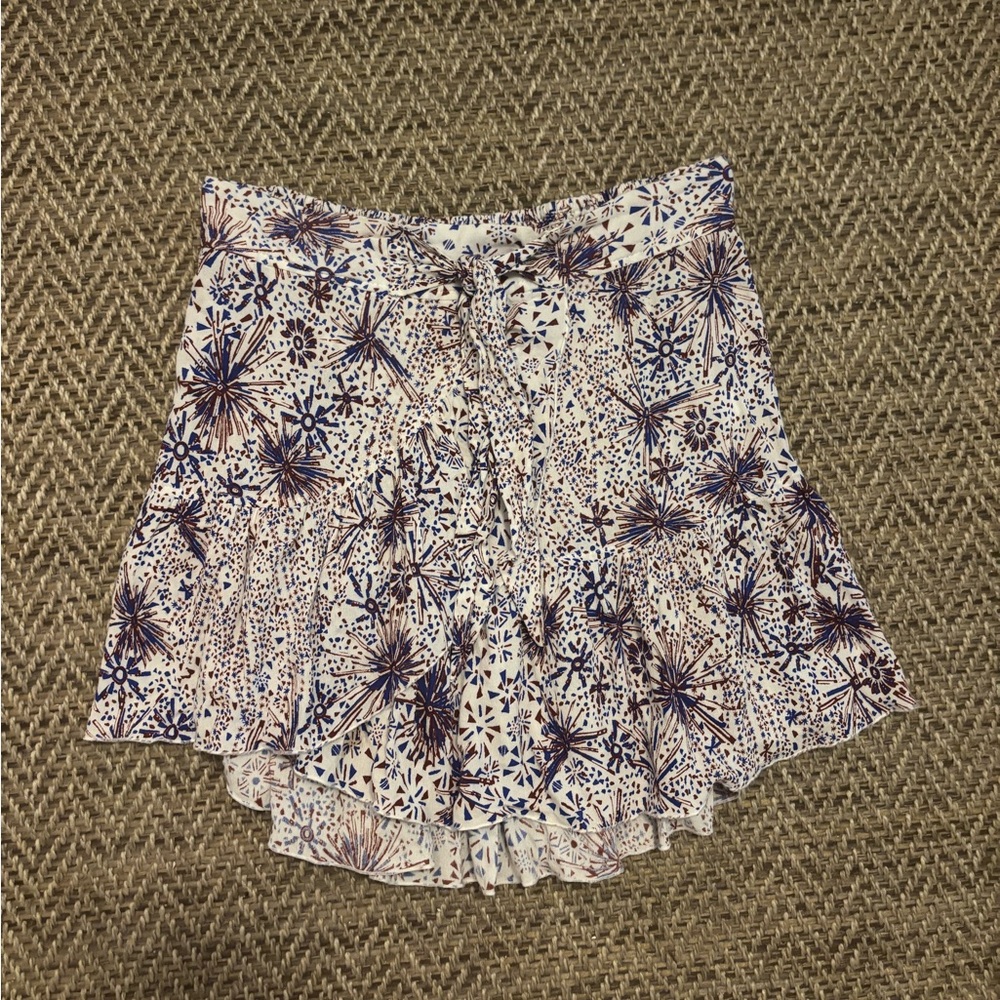 Poupette St. Barth Floral Mini Skirt